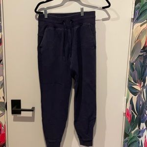 Navy lululemon scuba sweats